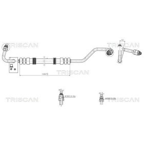 Achetez des Durite de direction assistée de chez TRISCAN en ligne pour Jetta Mk2 (19E, 1G2, 165) à prix modérés