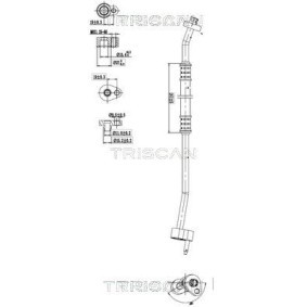 Achetez des Tuyau de clim de chez TRISCAN en ligne pour C-Max II (DXA/CB7, DXA/CEU) à prix modérés