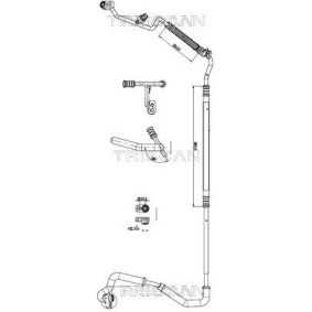 Osta Korkeapaine- / matalapainejohto, ilmastointilaite TRISCAN:llä 9010 16044 edullisesti hintaan 158,32 €