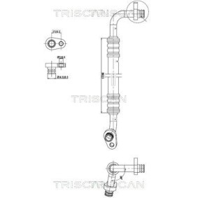 Compre Tubos de ar condicionado de TRISCAN online para 307 SW Caixa/Combi (3E_, 3H_) a preços moderados