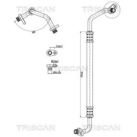 Achetez des Tuyau de clim de chez TRISCAN en ligne pour DS 4 / DS 4 CROSSBACK à prix modérés