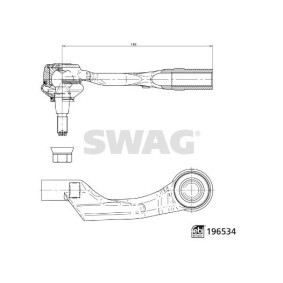 Spurstangenkopf von SWAG 33 11 2218