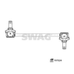 Køb Stabilisatorstang af SWAG 33 11 2445 til den lave pris 202,61 DKK
