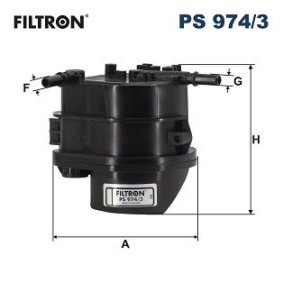 Compre Filtro de combustível da FILTRON PS 974/3 a um preço baixo por 21,64 €