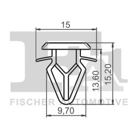 Clip, Zier- / Schutzleiste 55-40025.5
