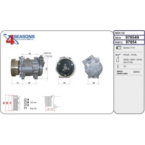Acquista Compressore aria condizionata da AHE 97854N a buon mercato per soli 304,57 €