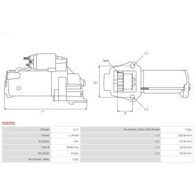 Anlasser S5605S