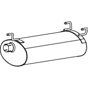 Mittelschalldämpfer von DINEX