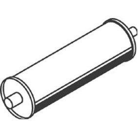 Mittelschalldämpfer 50445