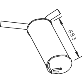 Mittelschalldämpfer von DINEX