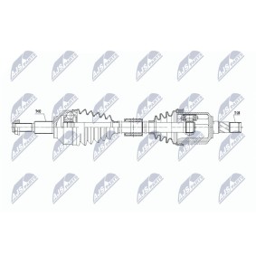Comprar Árbol de transmisión de NTY NPW-CH-158 a bajo precio de 214,20 €