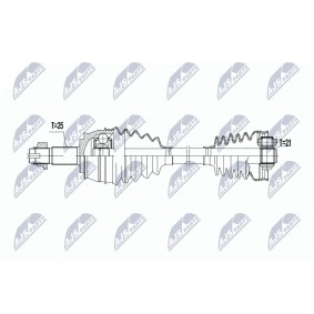 Acquista Semiasse da NTY NPW-FT-091 a buon mercato per soli 91,11 €