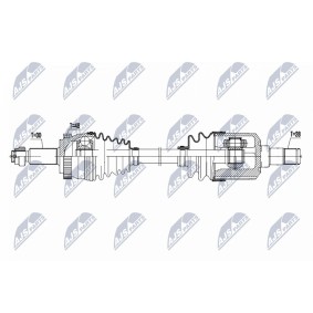 Acquista Semiasse da NTY NPW-KA-411 a buon mercato per soli 159,92 €