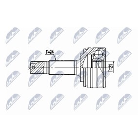 Gelenksatz, Antriebswelle NPZ-CT-026