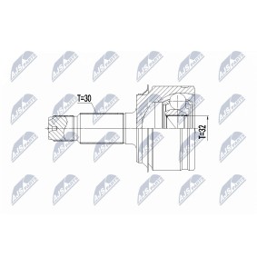 Gelenksatz, Antriebswelle NPZ-HD-066
