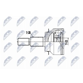 Gelenksatz, Antriebswelle NPZ-MZ-064