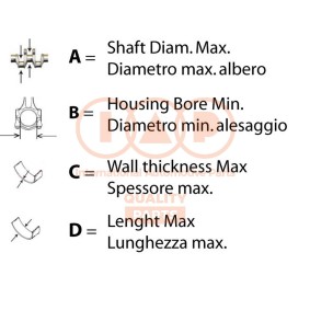 Acquista Cuscinetti albero motore da IAP QUALITY PARTS online per DR 5.0 a prezzi moderati