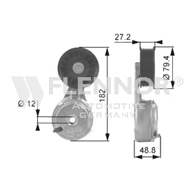 Spannrolle, Keilrippenriemen FS99262