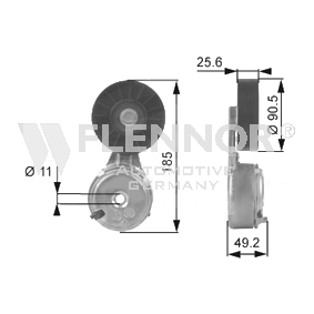 Spannrolle, Keilrippenriemen FS99263