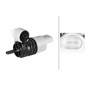 Waschwasserpumpe, Scheibenreinigung 8TW 006 848-691