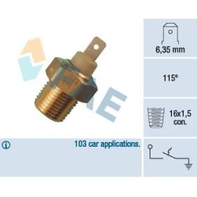 Temperaturschalter, Kühlmittelwarnlampe 35070