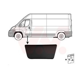 Comprar Listón embellecedor / protector, puerta de VAN WEZEL 1652403 a bajo precio de 30,60 €