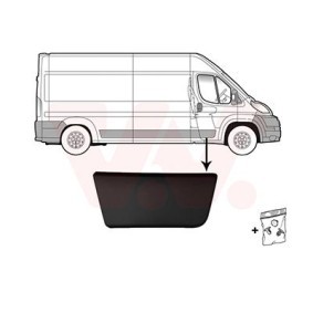 Comprar Listón embellecedor / protector, puerta de VAN WEZEL 1652404 a bajo precio de 30,60 €