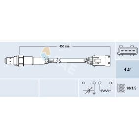 Comprar Sonda lambda de FAE 77165 a bajo precio de 90,30 €