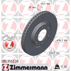 Bremsscheibe 285.3552.20