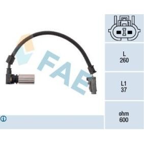 Motordrehzahlsensor für SKODA von FAE