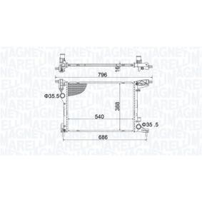 Achetez des Pompe à eau MAGNETI MARELLI 352316171537 à prix pour 63,76 €