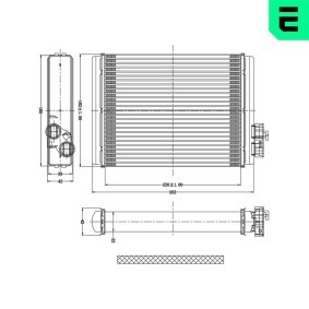 Acquista Scambiatore calore per riscaldamento abitacolo da ERA 669235 a buon mercato per soli 246,19 €