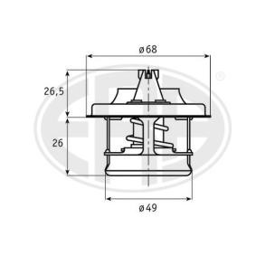 Acquista Scambiatore calore per riscaldamento abitacolo da ERA 669236 a buon mercato per soli 143,63 €
