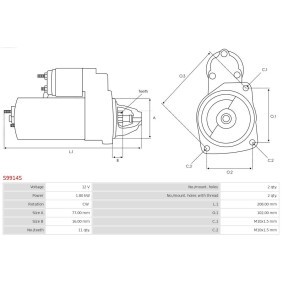 Anlasser S9914S