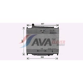 Acquista Radiatore motore da AVA COOLING SYSTEMS AU2150 a buon mercato per soli 325,10 €