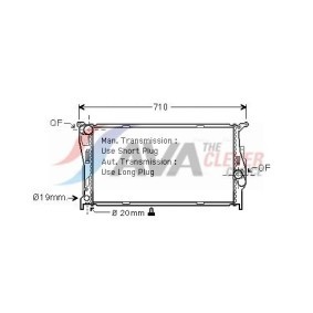 Wärmetauscher, Innenraumheizung BW6030