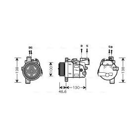 Acquista Compressore aria condizionata da AVA COOLING SYSTEMS BWK319 a buon mercato per soli 585,17 €