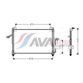 Verdampfer, Klimaanlage BWV001