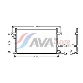 Verdampfer, Klimaanlage BWV003