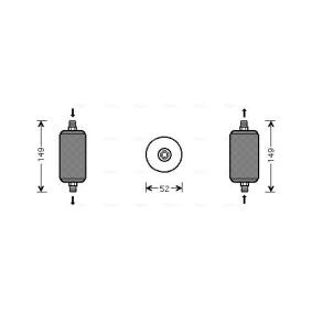 Køb Tørfilter aircondition af AVA COOLING SYSTEMS DFD027 til den lave pris 509,82 DKK