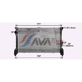 Acquista Condensatore climatizzatore da AVA COOLING SYSTEMS FD5243 a buon mercato per soli 161,12 €