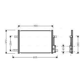 Köp Kondensor, klimatanläggning av AVA COOLING SYSTEMS FD5327 till det låga priset 2955,25 kr