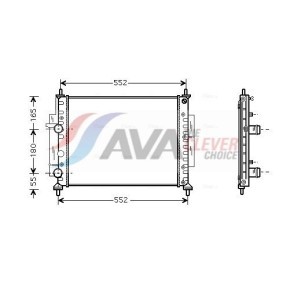 Kjøp AC-kompressor av AVA COOLING SYSTEMS FDK105 til den lave prisen 5867,38 NOK