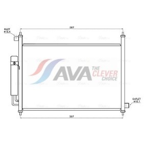Verdampfer, Klimaanlage FDV110