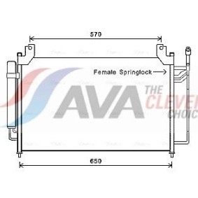 Kjøp Radiator, motorkjøling av AVA COOLING SYSTEMS FT2258 til den lave prisen 512,11 NOK
