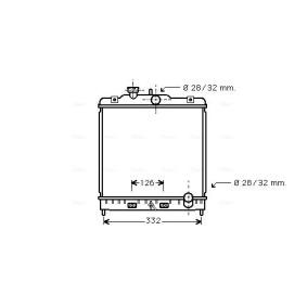 Acquista Radiatore motore da AVA COOLING SYSTEMS HD2120 a buon mercato per soli 49,19 €