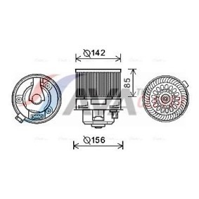 Kühler, Motorkühlung HD2180