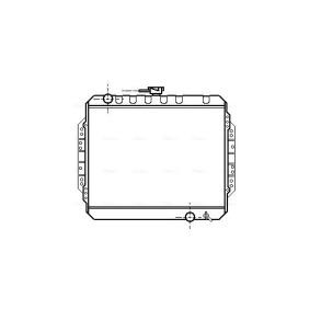 Achetez des Radiateur du moteur AVA COOLING SYSTEMS IS2003 à prix pour 576,58 €