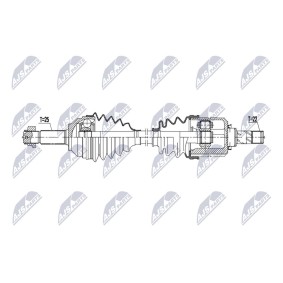 Comprar Árbol de transmisión de NTY NPW-MG-009 a bajo precio de 182,96 €
