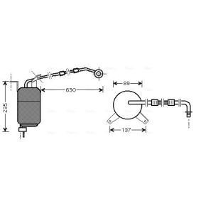 Köp AC-torkfilter av AVA COOLING SYSTEMS JRD033 till det låga priset 1138,36 kr